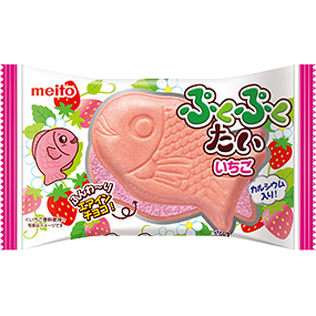 Meito Puku Puku Tai Strawberry (16.5G) [Best Before Date: 2027.05]