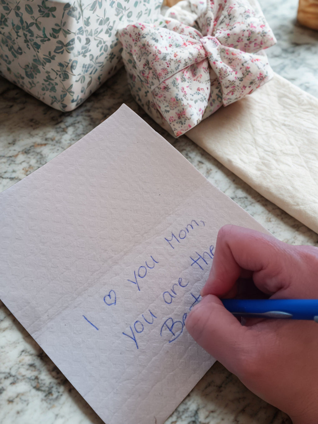 Swedish Dishcloth Thank-You Card