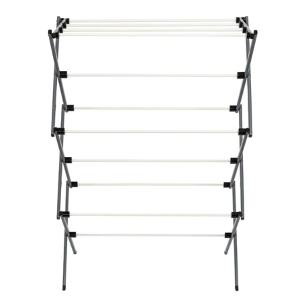 Honey-Can-Do DRY-01306 Folding 42-Inch Clothes Drying Rack, Silver/White 🍁 All In One Marketplace Canada