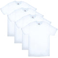 Hanes Mens ComfortSoft 4 Pack Cotton Crewneck T-Shirt. Undershirts, White, Medium US 🍁 All In One Marketplace Canada