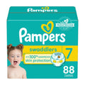 Pampers Swaddlers Diapers, Size 7 (26-50 lbs), 88 Count, Absorbent, Keeps Baby Dry and Comfortable, Skin Safe Disposable Baby Diaper 🍁 All In One Marketplace Canada
