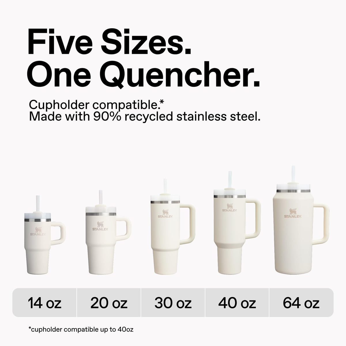 STANLEY Quencher H2.0 Tumbler with Handle and Straw 20 oz | Flowstate 3-Position Lid | Cup Holder Compatible for Travel | Insulated Stainless Steel Cup | BPA-Free | Purple Dust 🍁 All In One Marketplace Canada