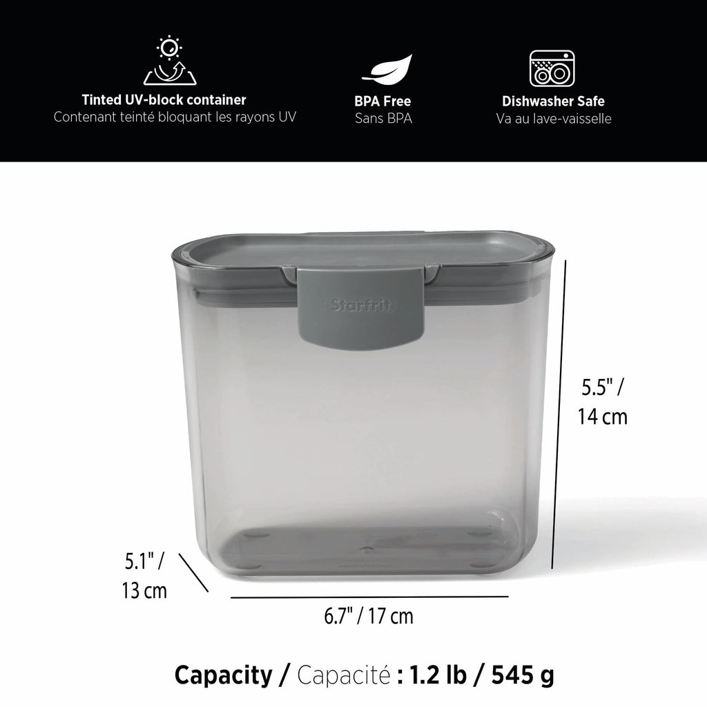 Starfrit PROKEEPER Coffee UV Tinted Container with Coffee Scoop - 1.3LB/590g - Airtight 🍁 All In One Marketplace Canada