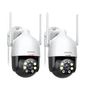 DEKCO 2K Outdoor Security Camera with 360 Degree Pan-Tilt Motion Tracking, Home Camera Surveillance Exterieur, WiFi Camera, Full Color Night Vision Sound-Light Alarm, 2-Way Audio, Waterproof 🍁 All In One Marketplace Canada