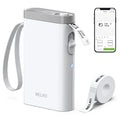 Nelko Label Maker Machine with Tape, P21 Portable Bluetooth Label Printer, Wireless Built-in Cutter Sticker Maker Mini Label Makers with Multiple Templates for School Organizing Office Home, White 🍁 All In One Marketplace Canada