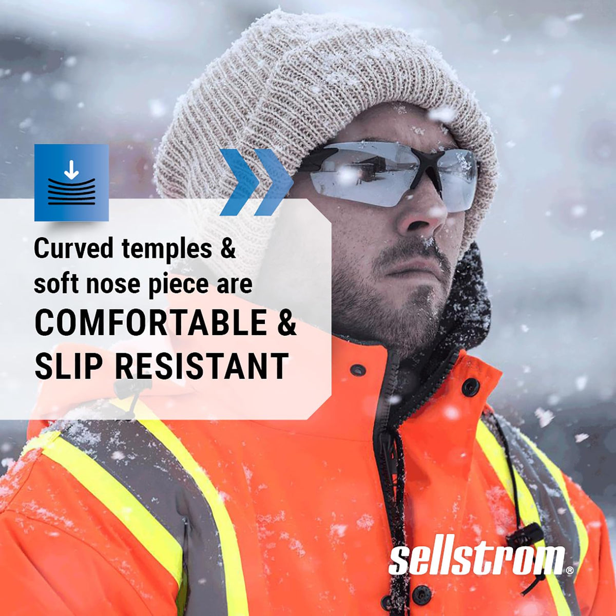 Sellstrom XP450 Anti-Fog Safety Glasses — CSA Z94.3, Smoke