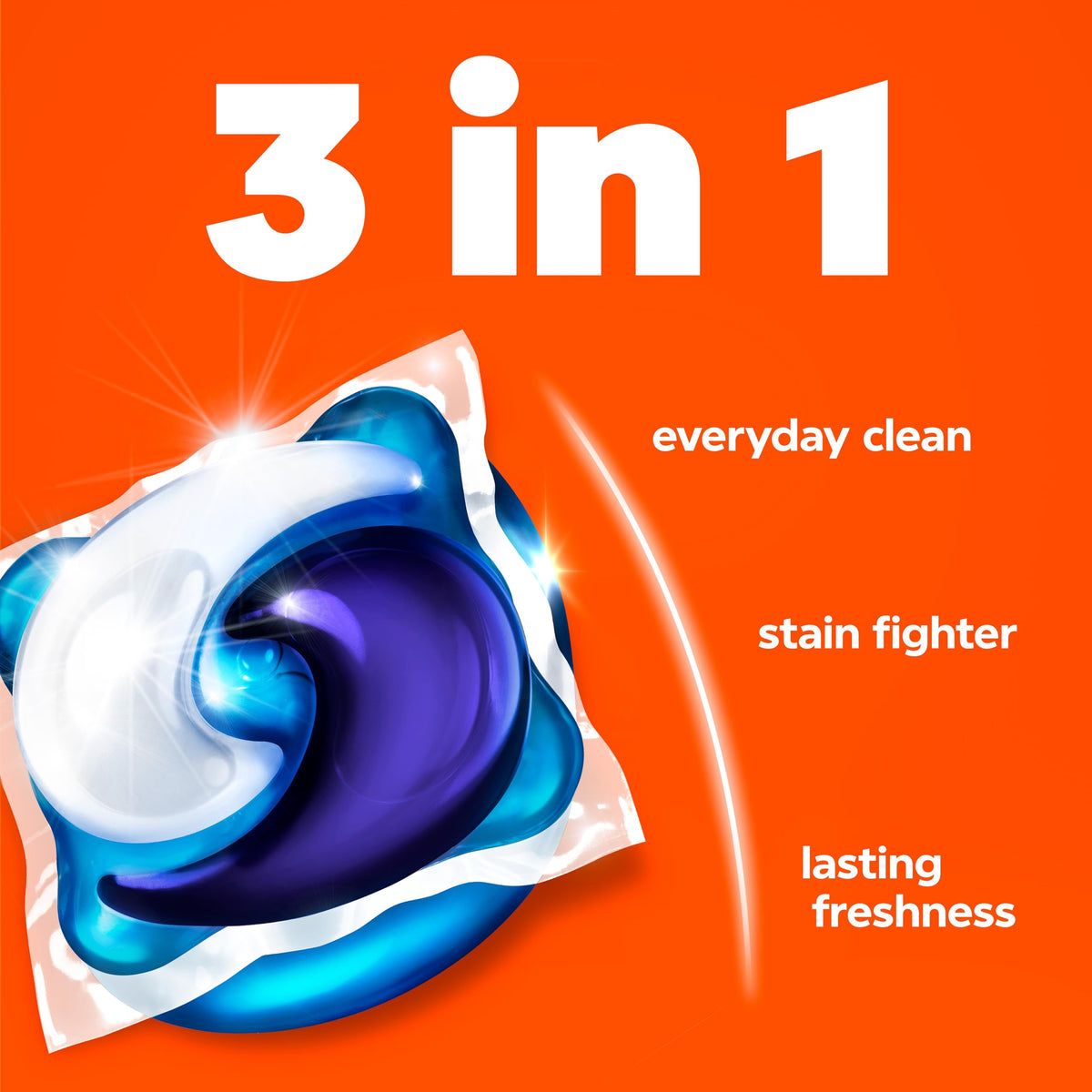 Tide PODS laundry detergent pacs, 3-in-1 Stain Remover, Odor Fighter, Color Protector, HE compatible, Spring Meadow Scent, 112 Count 🍁 All In One Marketplace Canada