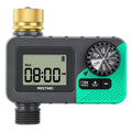 RESTMO Water Timer for Garden Hose, Programmable Sprinkler Timer with Brass Inlet, Rain Delay/Manual ON/Off/Automatic Irrigation Control, Hose Timer for Outdoor Faucet, Yard and Lawn Watering System 🍁 All In One Marketplace Canada