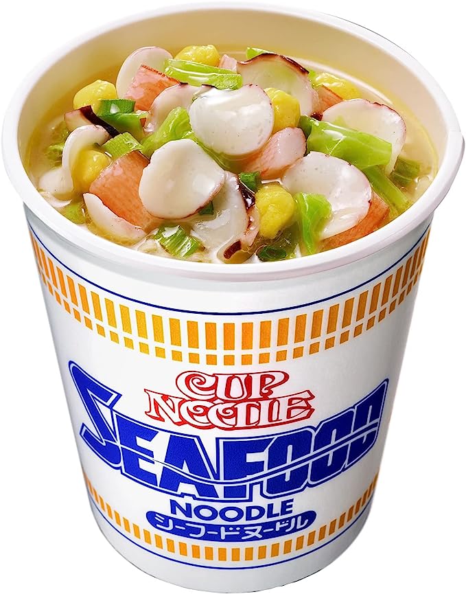 Nissin Big Cup Noodle Seafood (104G) [Best Before Date: 2027.01.28]
