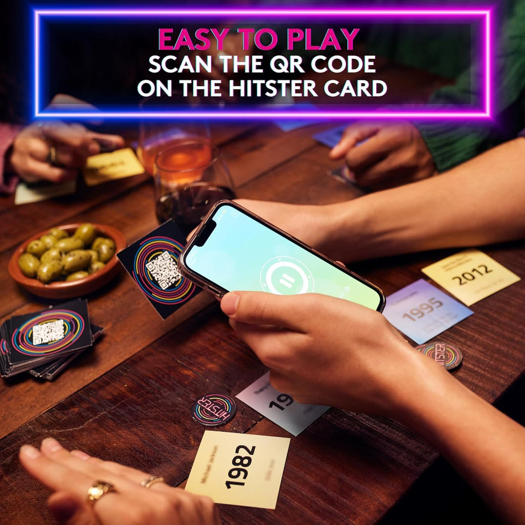 HITSTER - 100% Franco - The Musical Party Game - The Ultimate French Music Trivia Party Game for Adults and Families - 2 to 10 Players Ages 16+ 🍁 All In One Marketplace Canada