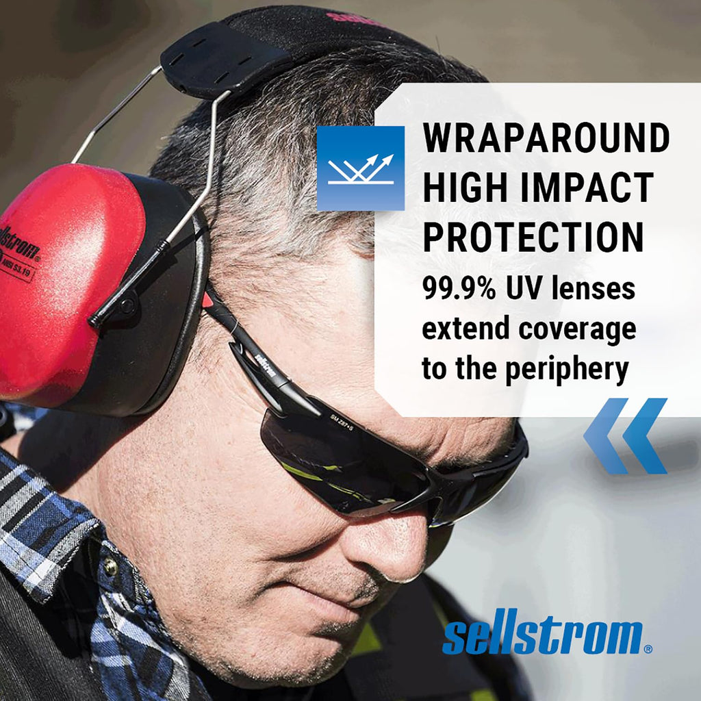 Sellstrom XP450 Anti-Fog Safety Glasses — CSA Z94.3, Smoke