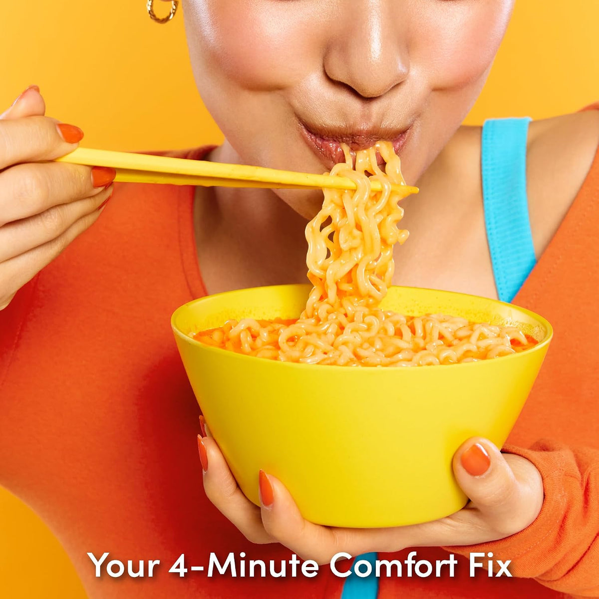 Ottogi Cheesy Spicy Cheddar Ramen Bowl (90G) [Best Before Date: 2027.04.06]