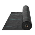 VEVOR Weed Barrier Landscape Fabric, 6*100FT Heavy Duty Garden Weed Fabric, Woven PP Weed Control Fabric, Driveway Fabric, Geotextile Fabric for Landscaping, Ground Cover, Weed Blocker Weed Mat, Black 🍁 All In One Marketplace Canada