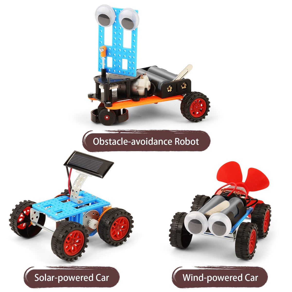 STEM Toys Science Kit for Kids 6-8 8-10 10-12, Crafts for Boys Girls Gifts 9-12 Years Old, STEM Building Robot Car Toys for Birthday Gift Ideas Age 8 9 10 11 12