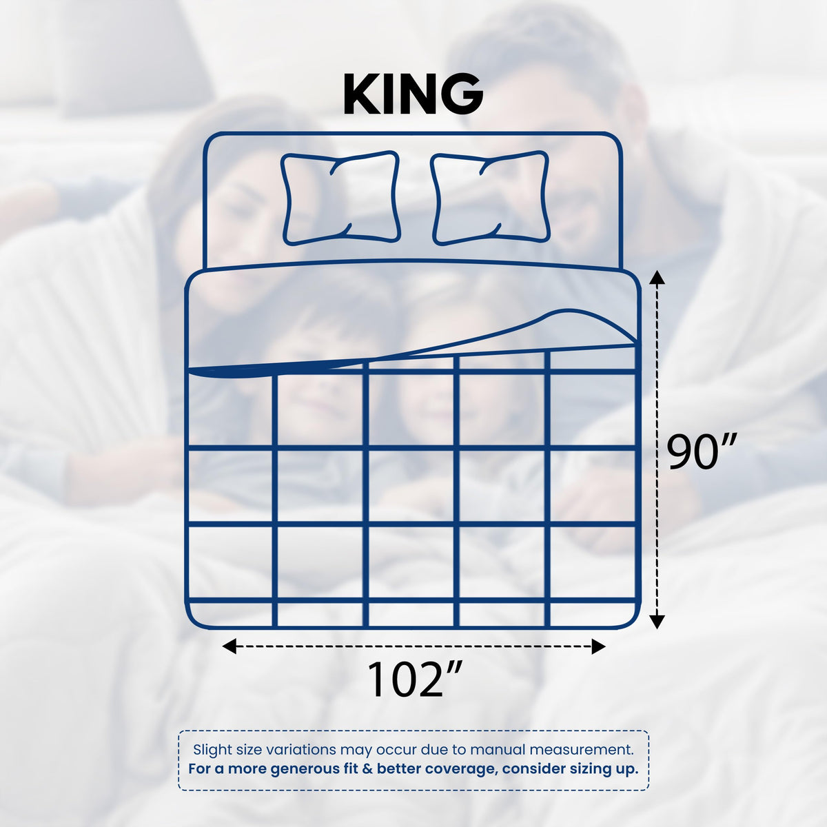 Utopia Bedding Comforters King Size, All Season Duvet Insert, Down Alternative Box Stitched Bed Comforter with Corner Tabs, Machine Washable (White) 🍁 All In One Marketplace Canada