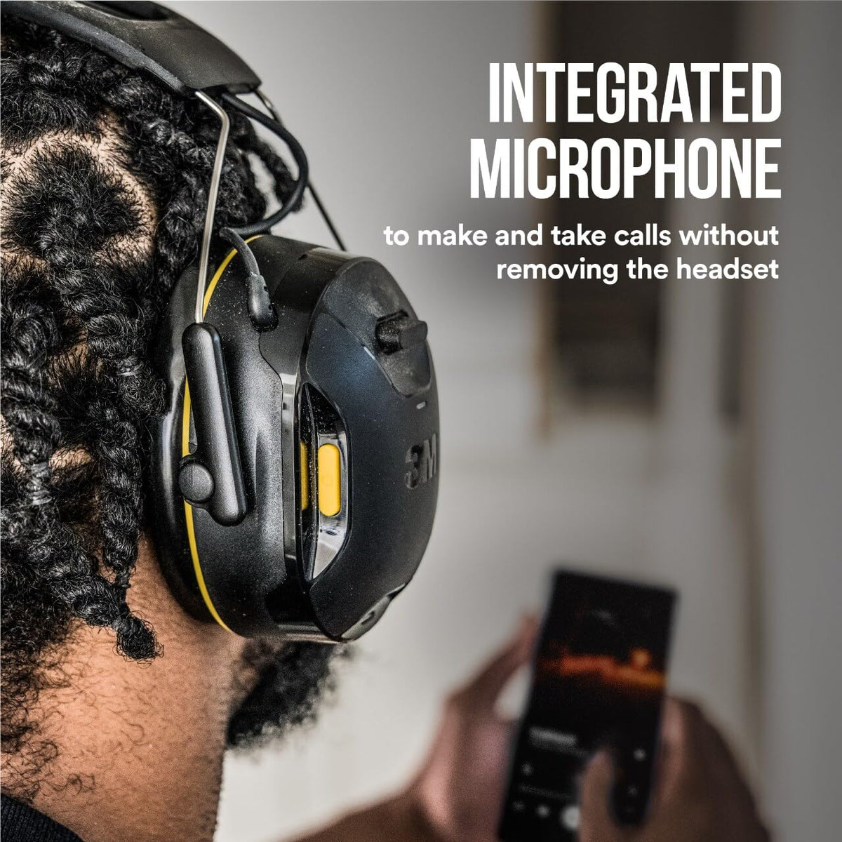 3M WorkTunes Connect Hearing Protection — Bluetooth, 26 dB NRR