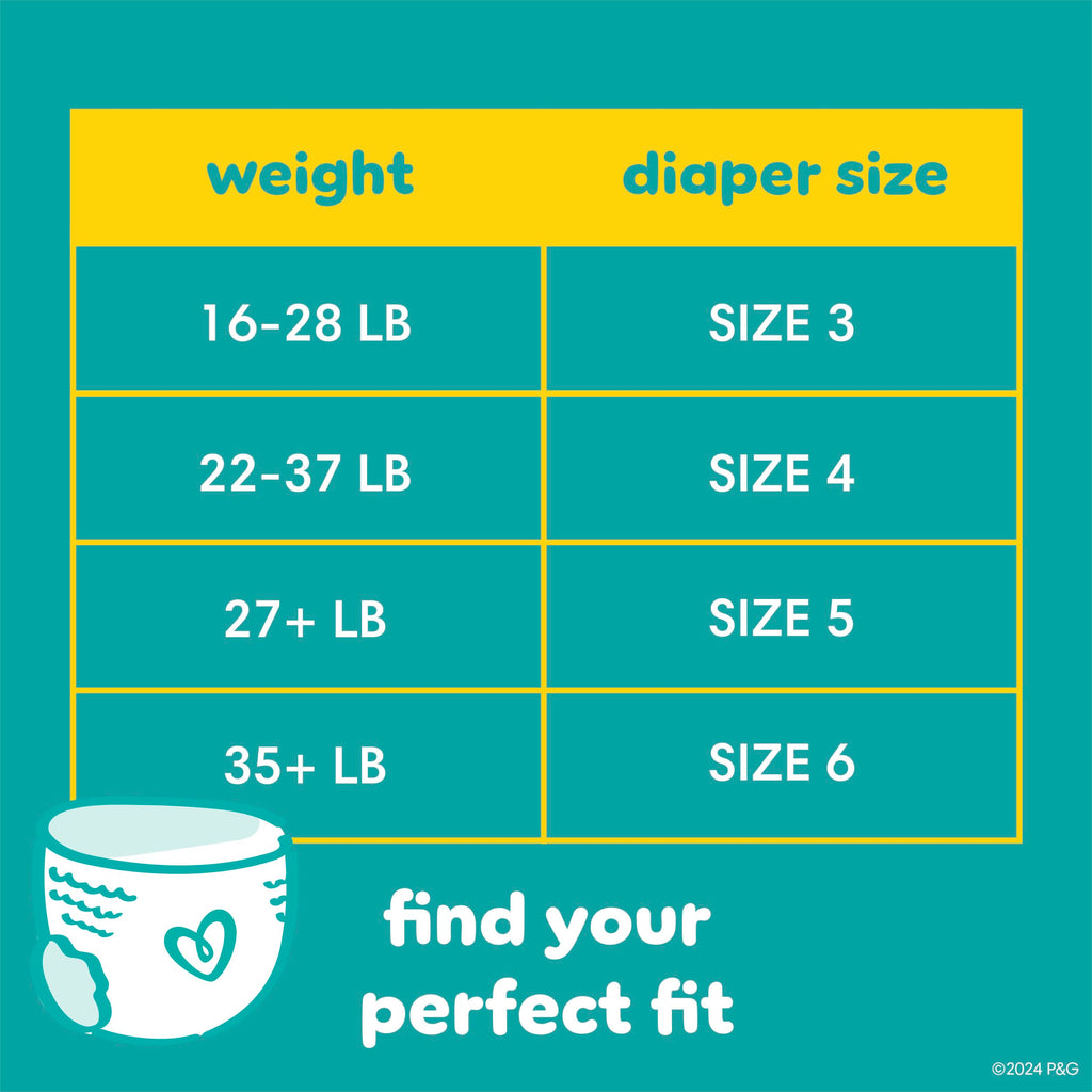 Pampers Diapers - Swaddlers 360 degrees - Size 5, 88 Count, up to 100% Leakproof Comfy Dry Fit, EZ Off Tabs Designed for Easy Changes, Pull On Diaper 🍁 All In One Marketplace Canada