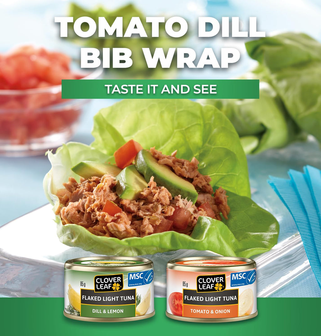 Clover Leaf Tomato & Onion Tuna — 24 × 85 g