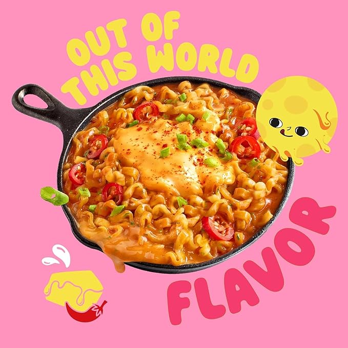 Ottogi Cheesy Stir-Fry Spicy Chili & Cheddar Ramen [Best Before Date: 2027.02.24]