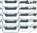 M MCIRCO 10-Pack 22 Oz Glass Meal Prep Containers with Lids - Microwave, Oven, Freezer & Dishwasher Safe 🍁 All In One Marketplace Canada