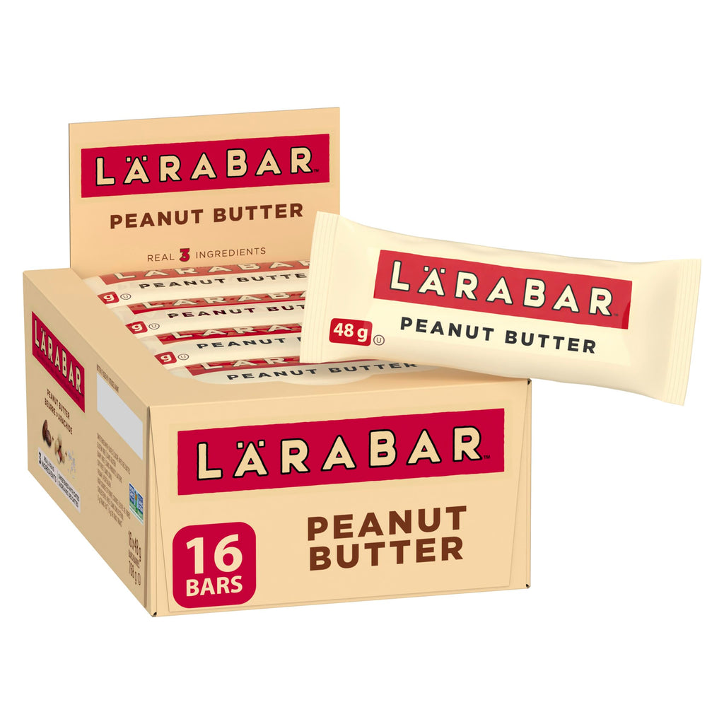 LÄRABAR Peanut Butter Fruit & Nut Bars — 16 Pack