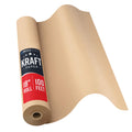 Bryco Goods 18" x 1200"(100’) Brown Wrapping Paper - Kraft Paper Roll for Packing, Arts & Crafts, Gift Wrapping, Bulletin Board, Banner, Bouquet Flower, Table Covering, Shipping & Moving Supplies 🍁 All In One Marketplace Canada