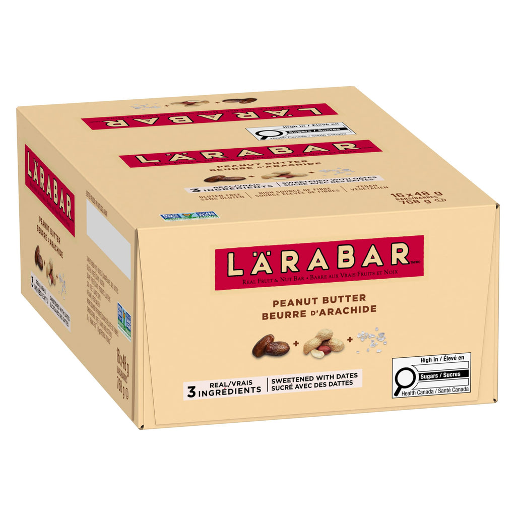 LÄRABAR Peanut Butter Fruit & Nut Bars — 16 Pack