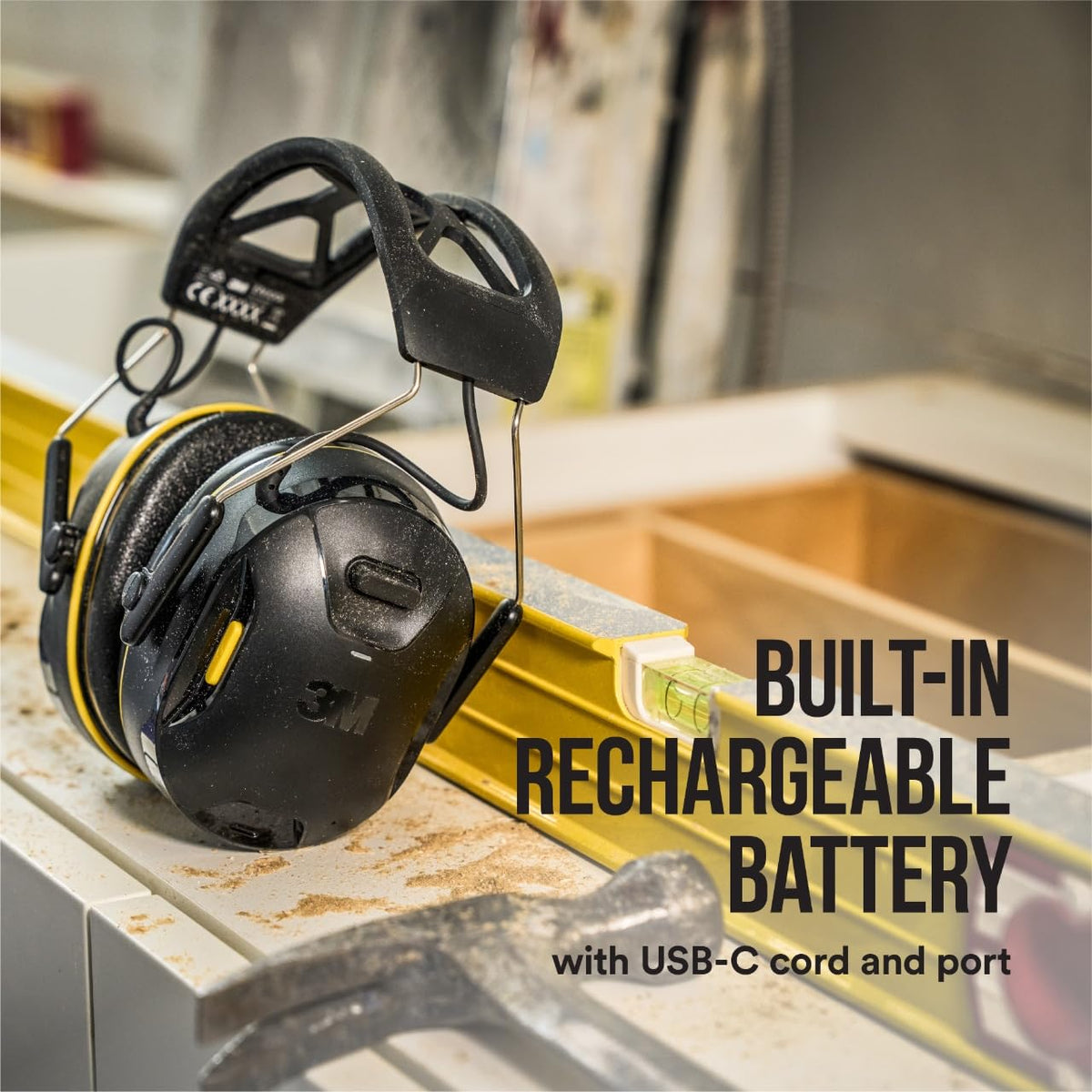 3M WorkTunes Connect Hearing Protection — Bluetooth, 26 dB NRR