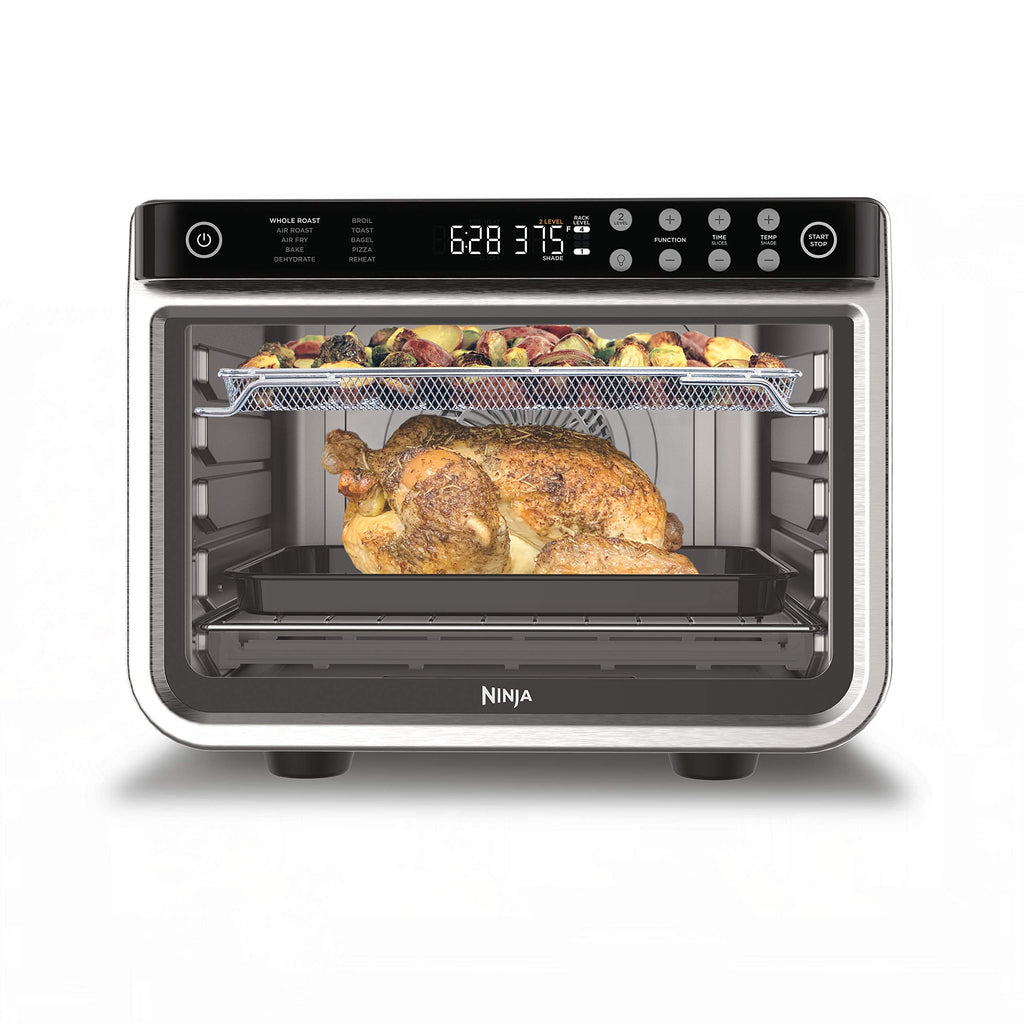 Ninja DT201C, Foodi 10-in-1 XL Pro Air Fry Oven, Stainless steel, 1800W (Canadian version) 🍁 All In One Marketplace Canada