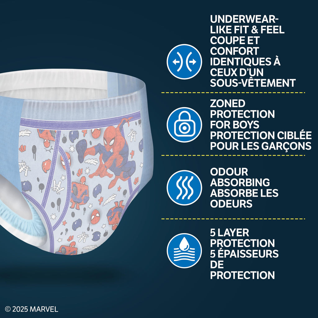 Boys Bedwetting Disposable Night Time Underwear, Overnight Training Pants, Goodnites, S/M, 44 Ct 🍁 All In One Marketplace Canada