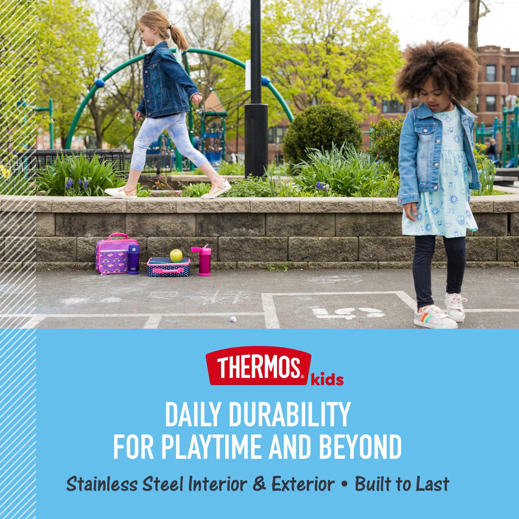 THERMOS FUNTAINER Kids Food Jar with Spoon, 10oz, Purple 🍁 All In One Marketplace Canada