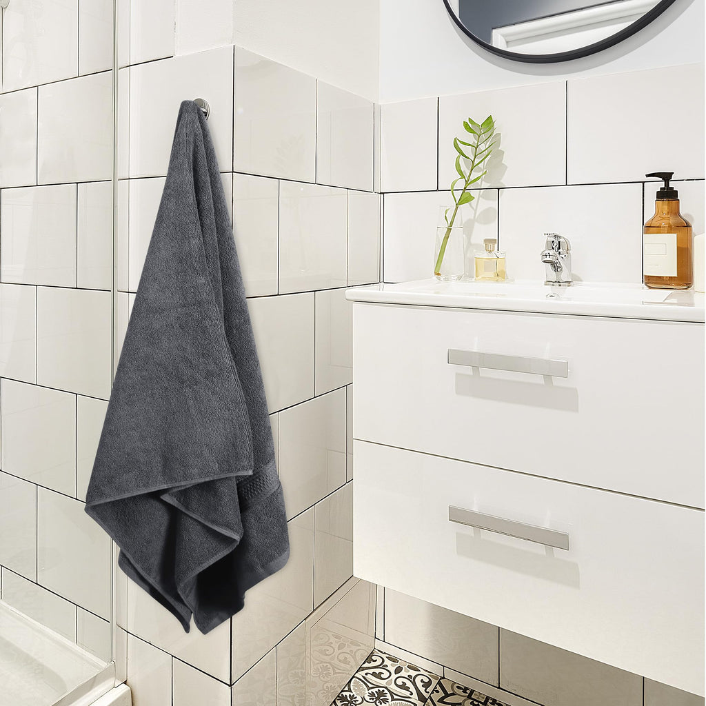 Utopia Towels 4 Pack Premium Bath Towels Set, 27 by 54 Inches, 100% Ring Spun Cotton 600GSM, Lightweight and Highly Absorbent Quick Drying Towels, Perfect for Daily Use, Grey 🍁 All In One Marketplace Canada