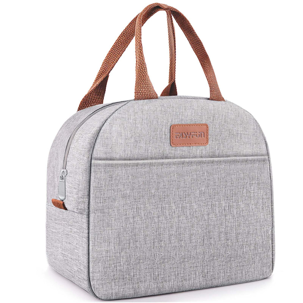 Lunch Bag for Women & Men Adult Insulated Lunch Box, Small Leakproof Cooler Food Lunch Containers Reusable High Capacity Lunch Tote Bags for Work, Travel, Outdoor 🍁 All In One Marketplace Canada
