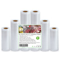 Food Vacuum Sealer Bag Rolls: KitchenBoss 6 Rolls Food Saver Bags,6 8 11 inch Sous Vide Bags Rolls with BPA Free, Commercial Grade Vac seal Bags for All Vacuum Sealer 🍁 All In One Marketplace Canada