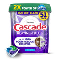 Cascade Platinum Plus Dishwasher Detergent Pods, Dish Detergent Soap, Fresh Scent, 51 Count 🍁 All In One Marketplace Canada