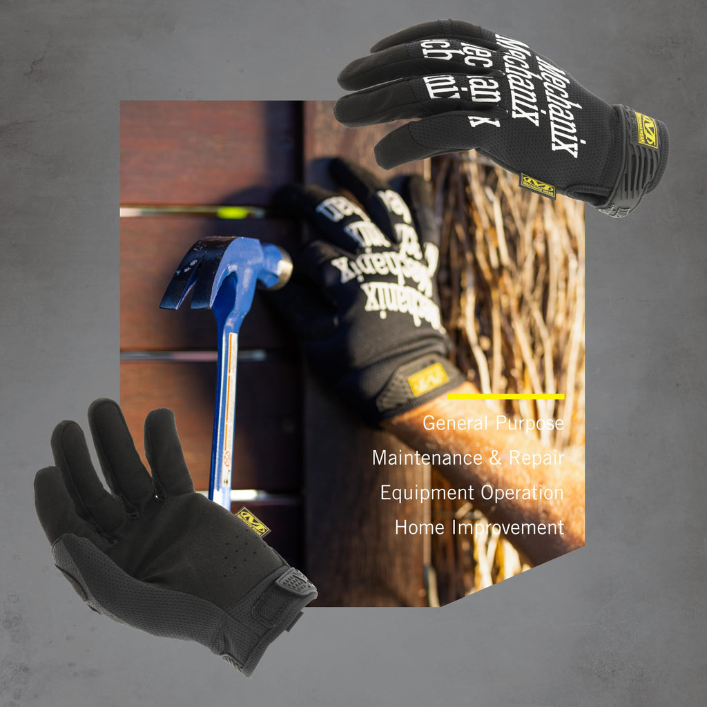 Mechanix Wear Original Work Gloves — Black, Large