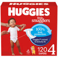 HUGGIES Little Snugglers Baby Diapers, Size 4, 22-37 Lb., 120 Count 🍁 All In One Marketplace Canada