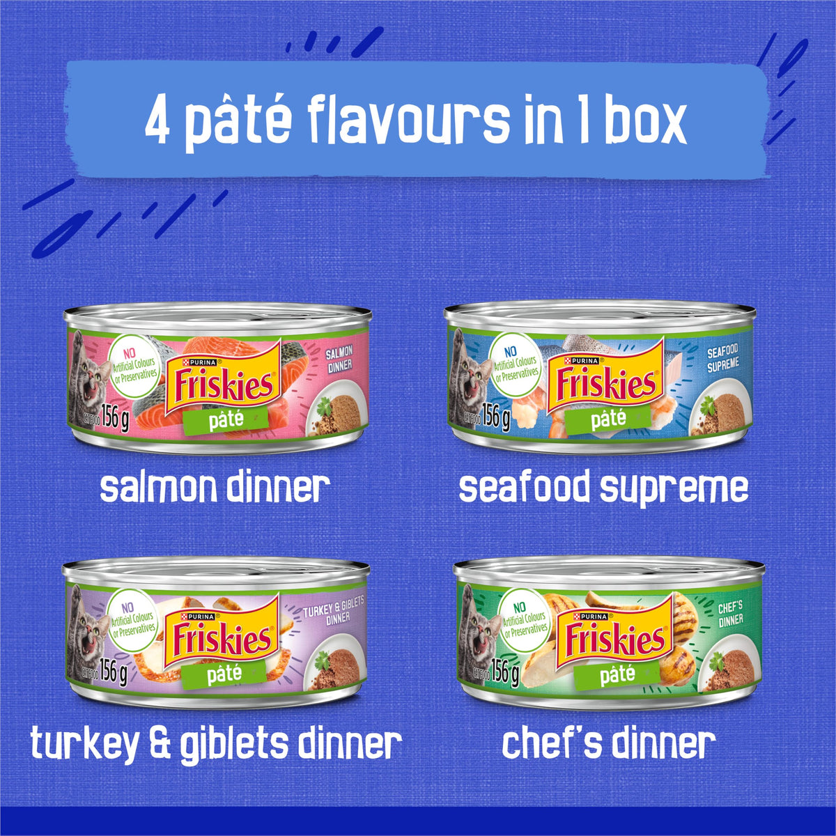 Friskies Greatest Hits Wet Cat Food — 32 × 156 g