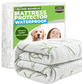 Utopia Bedding Waterproof Mattress Protector King Size, Bamboo Viscose Mattress Cover 200 GSM, Fits 17 Inches Deep, Breathable, Fitted Style with Stretchable Pockets 🍁 All In One Marketplace Canada