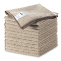MR.SIGA Microfiber Cleaning Cloths, All-Purpose Surface Microfiber Towels, Streak Free Cleaning Rags, Pack of 12, Coffee, Size 32 x 32 cm(12.6 x 12.6 inch) 🍁 All In One Marketplace Canada