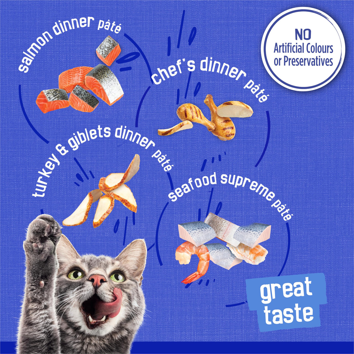 Friskies Greatest Hits Wet Cat Food — 32 × 156 g