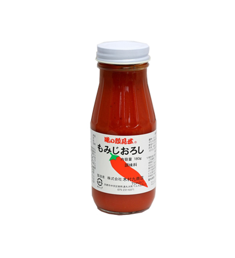 Kaomise Momiji Oroshi Spicy Grated Daikon Radish (180G) [Best Before Date: 2027.03.28]