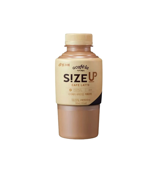 Binggrae a Cafe la S!ze Up Cafe Latte (350ML) [Best Before Date: 2027.07.21]