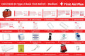 CSA Type 2 Basic First Aid Kit - Medium (26-50 Workers)