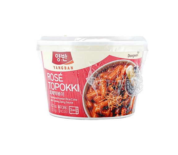 Dongwon Yangban Rose Topokki (120G) [Best Before Date: 2027.01.14]