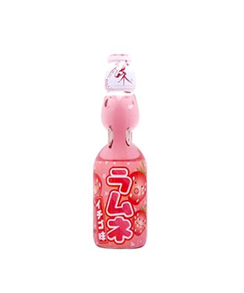 Hatakosen Ramune Strawberry (200ML) [Best Before Date: 2027.07.13]