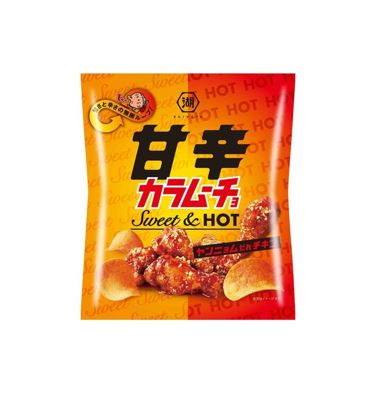 Koikeya Karamuncho Sweet & Hot Chicken Potato Chips (53G) [Best Before Date: 2027.02]