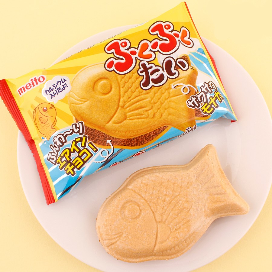 Meito Puku Puku Tai Chocolate (16.5G) [Best Before Date: 2027.05]