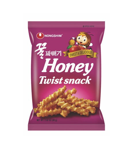 Nongshim Honey Twist Snack (75G) [Best Before Date: 2027.03.05]