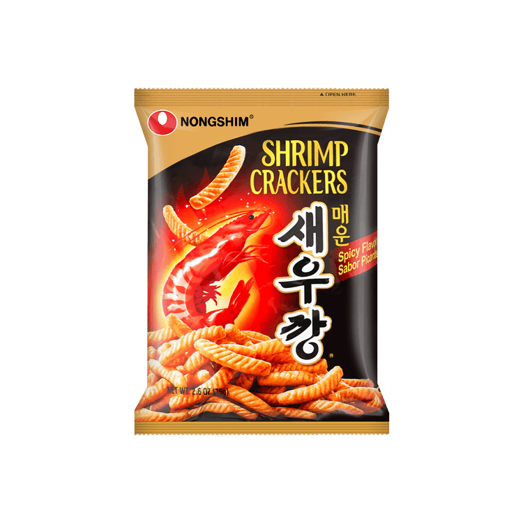Nongshim Shrimp Cracker Spicy (75G) [Best Before Date: 2027.05.06]